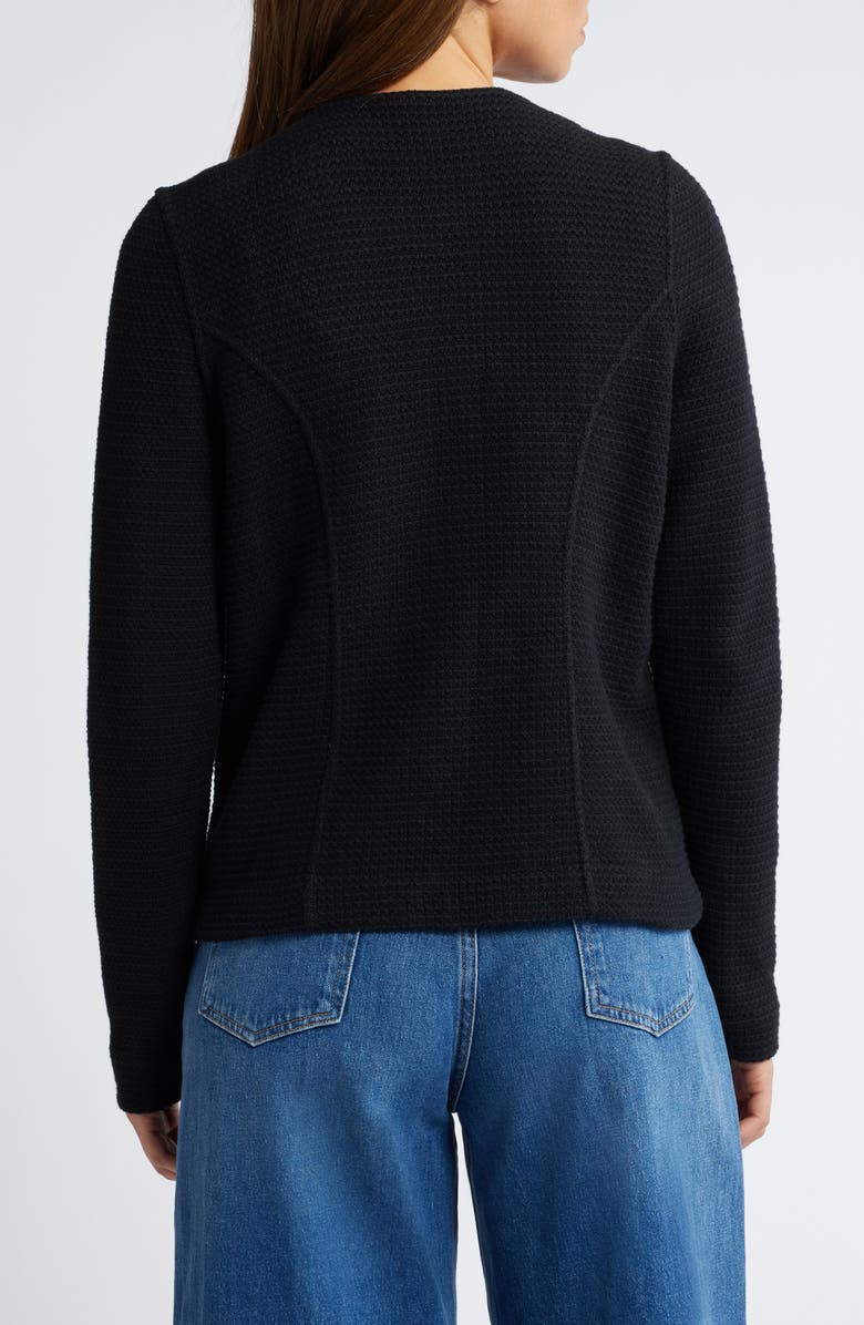 NIC+ZOE Mix Zip Front Knit Jacket, Alternate, color, 