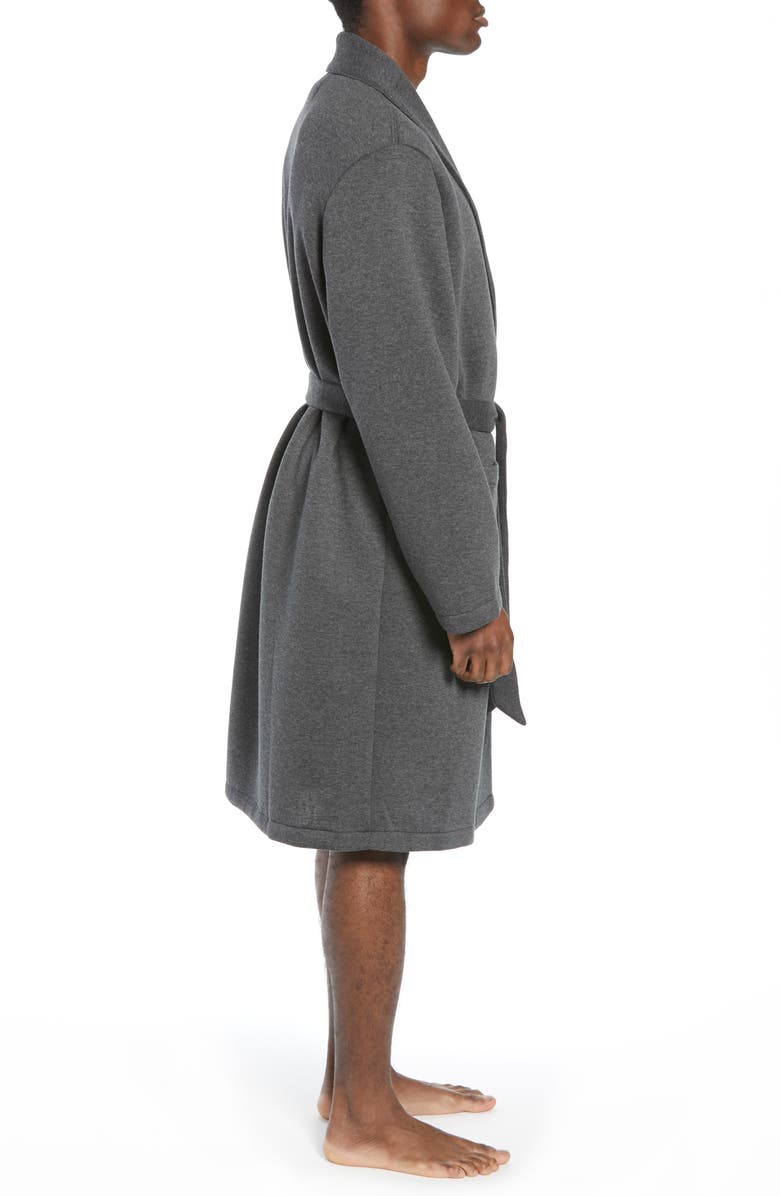 NORDSTROM MEN'S SHOP Piqué Robe, Alternate, color, 