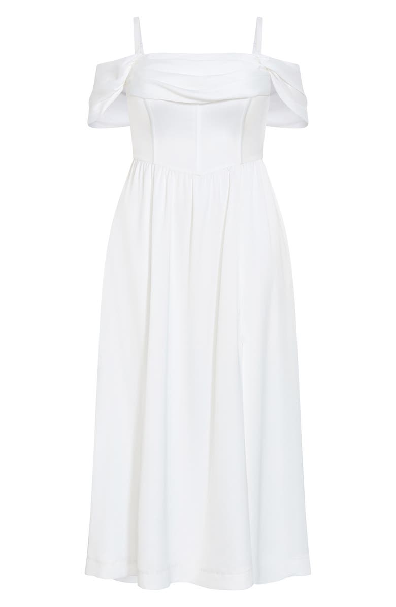 City Chic Angel Love Corset Maxi Dress, Main, color, 