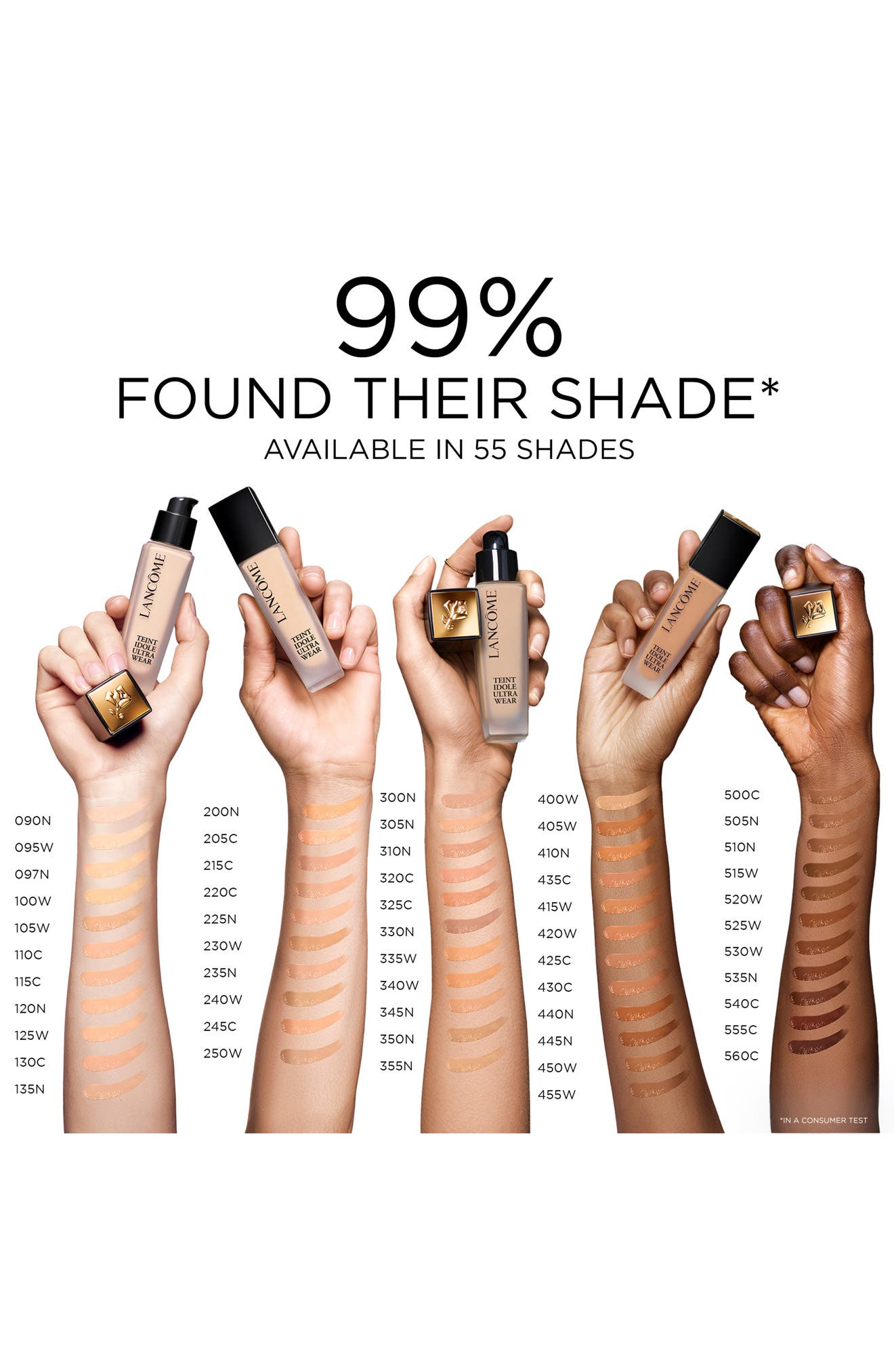 ランコム　LANCOME TEINT IDOLE ULTRA WEAR Teint Idole Ultra Wear Natural Matte Foundation (Women) | Nordstrom