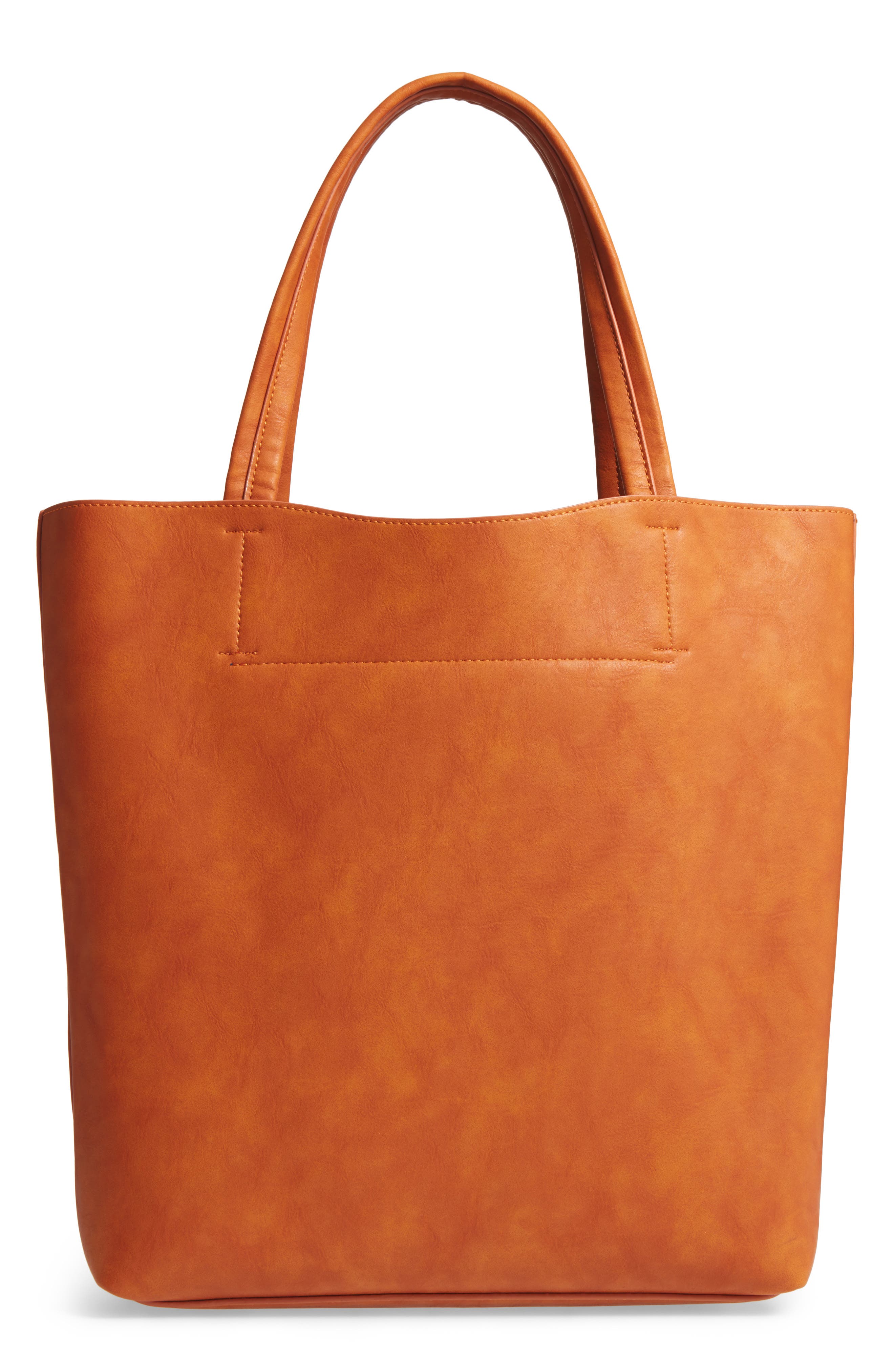 Sole Society Oversize Melyssa Faux Leather Tote, Alternate, color, 