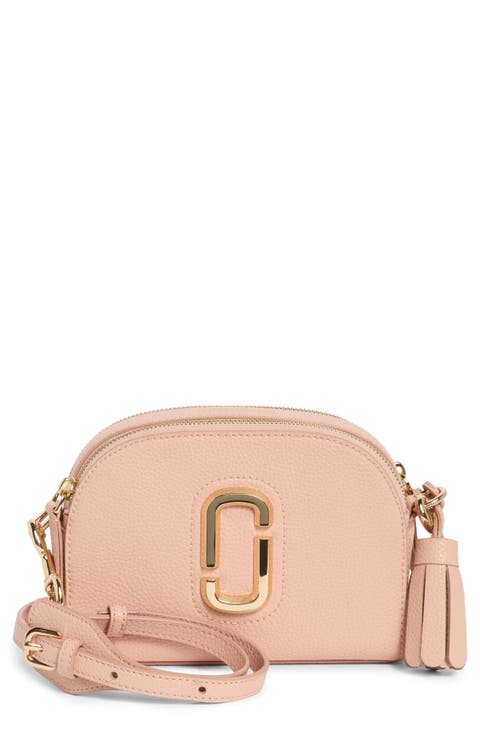 The Shutter Dome Leather Crossbody Bag