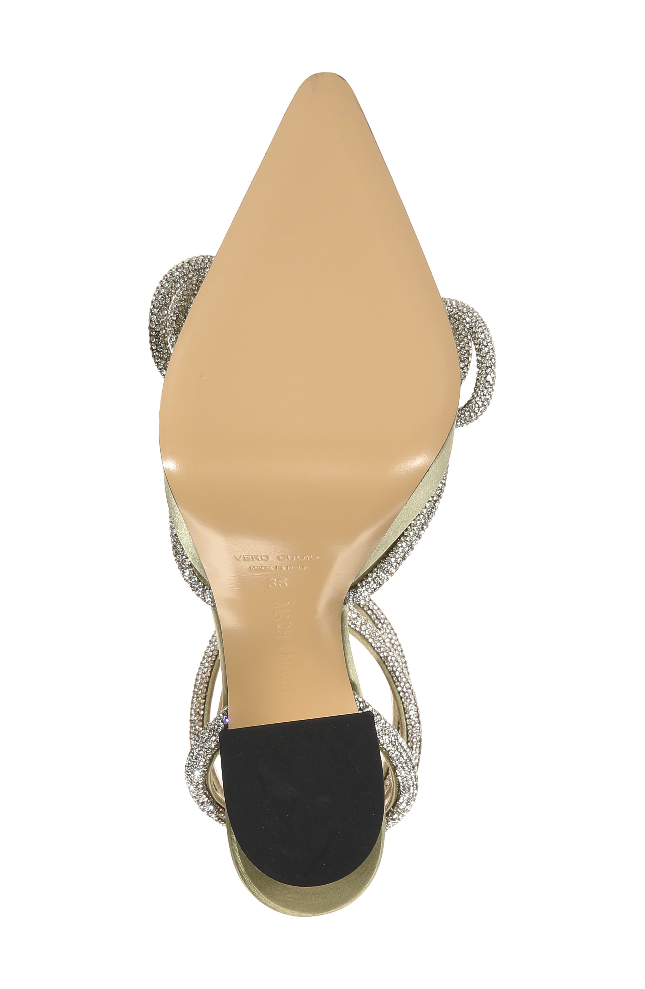 Mach & Mach Double Bow Satin Platform Pump, Alternate, color, 