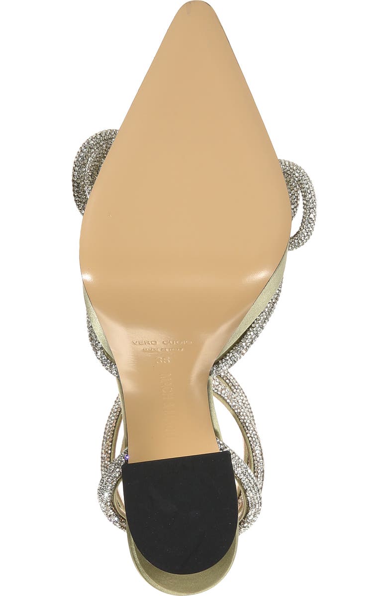 Mach & Mach Double Bow Satin Platform Pump, Alternate, color,