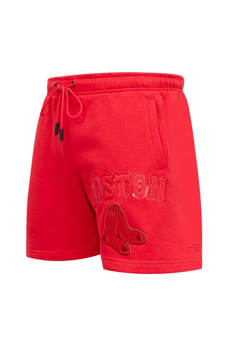 PRO STANDARD Men's Pro Standard Boston Red Sox Triple Red Classic Shorts, Alternate, color, Red