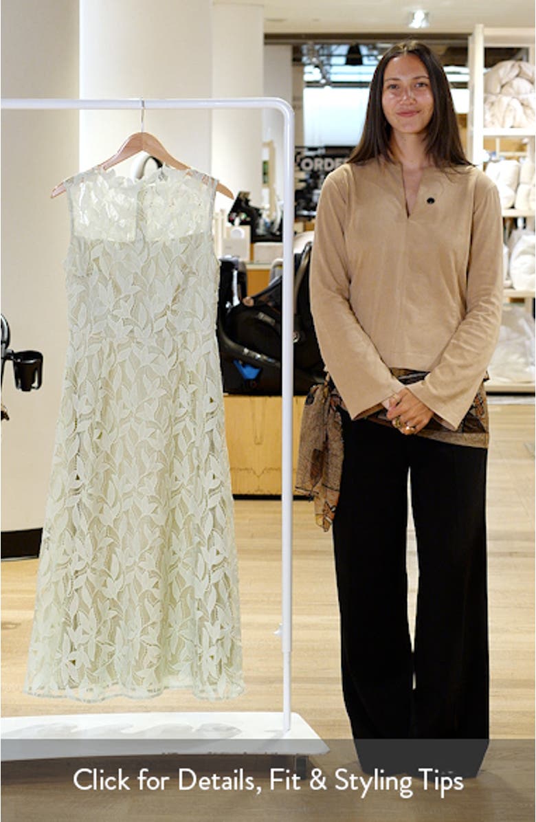 Eris Lace Midi Dress, sales video thumbnail