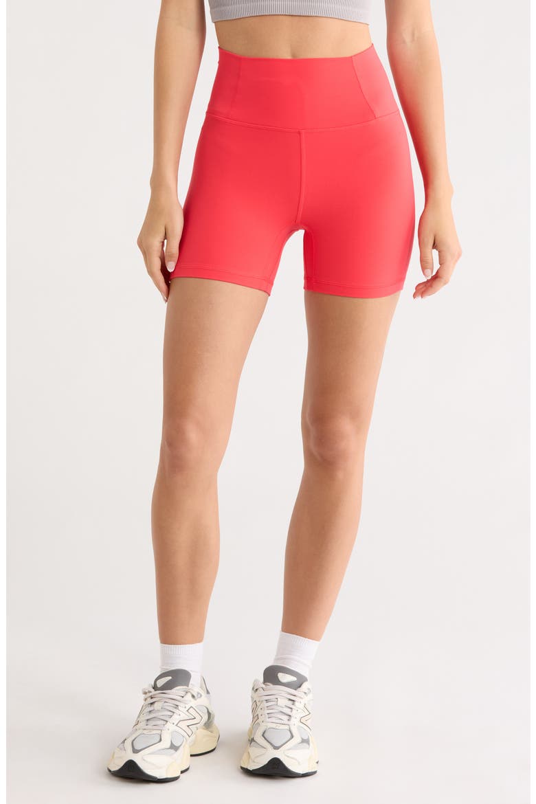 FP Movement Never Better Bike Shorts, Main, color, GRAPEFRUIT