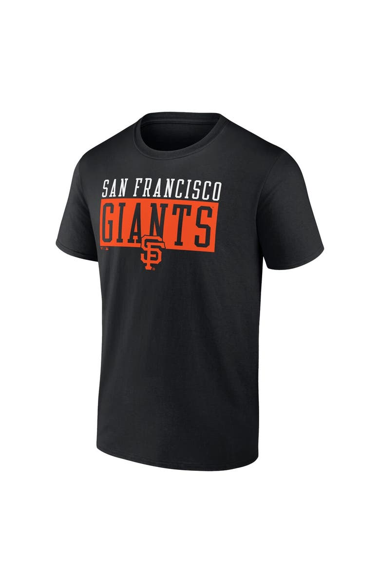 FANATICS Men's Fanatics Black San Francisco Giants Hard To Beat T-Shirt, Alternate, color, Black