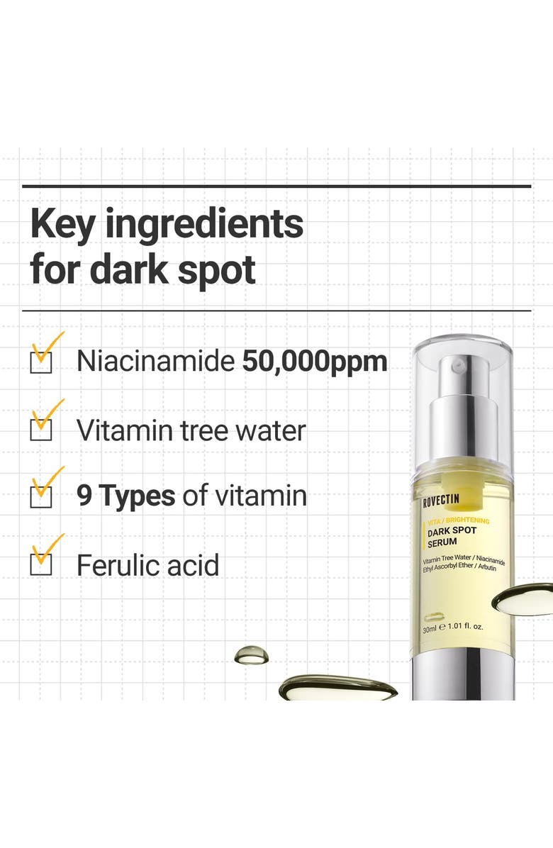 ROVECTIN Vita Dark Spot Serum, Alternate, color, Light Yellow
