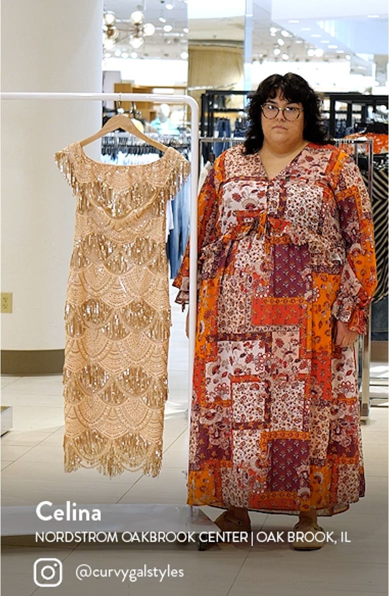 Off the Shoulder Embroidered Lace Dress, sales video thumbnail