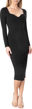 Dress the Population Sonia Long Sleeve Dress