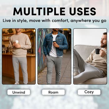 Mens Ultra Soft Single Pack Sweatpants