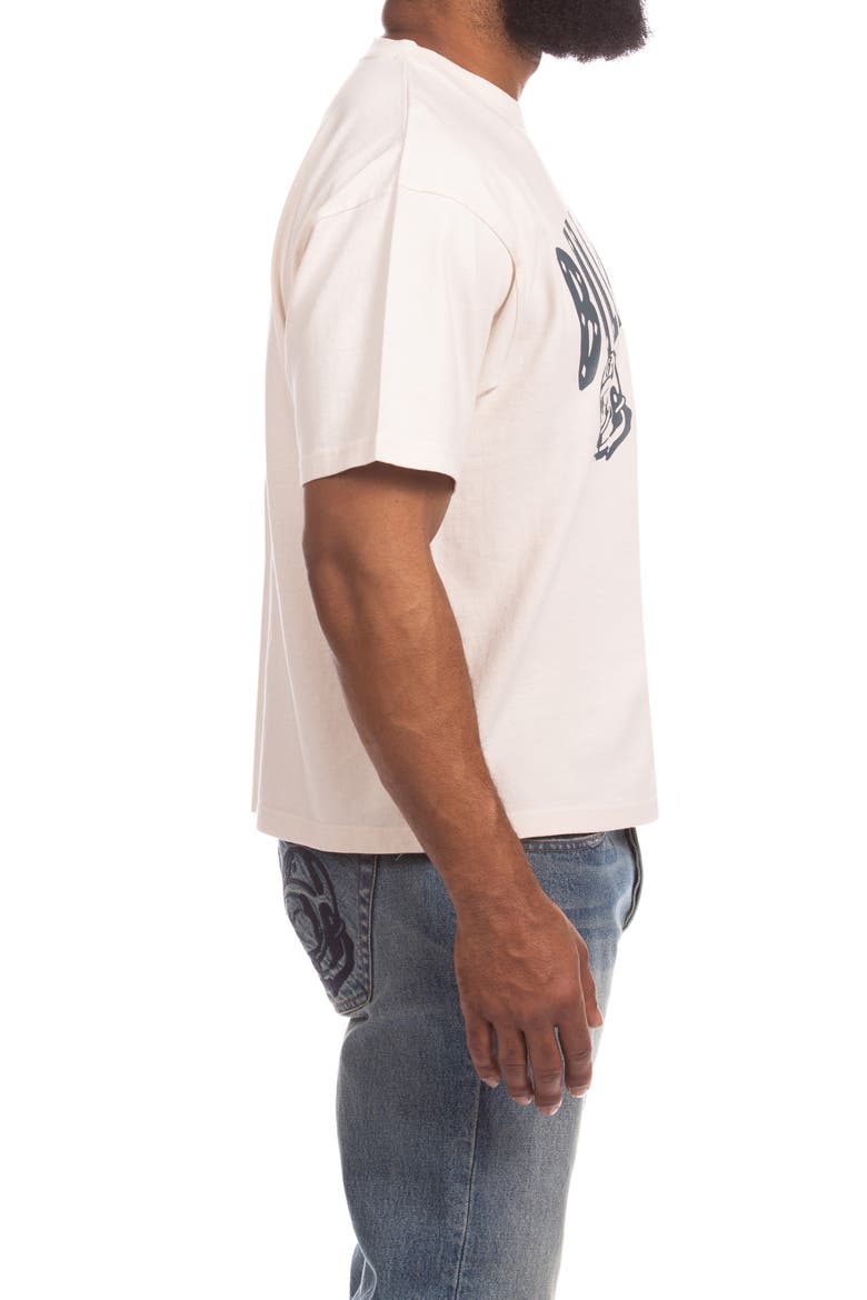 BB Faded Curve Cotton Graphic T-Shirt, Alternate, color, GARDENIA