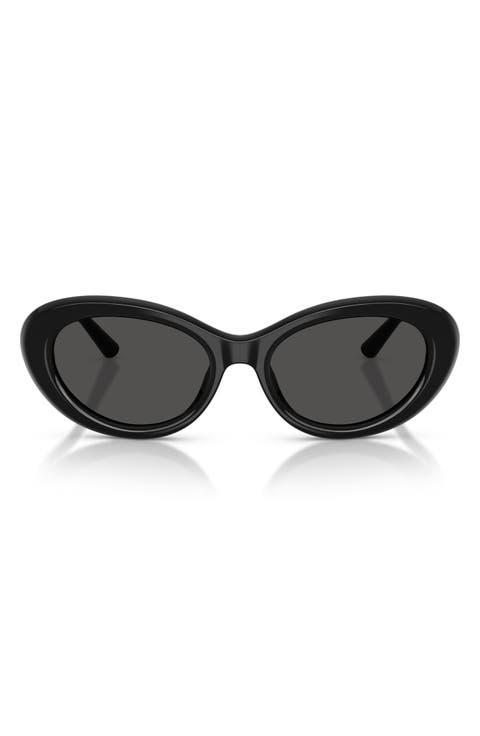 54mm Oval Sunglasses