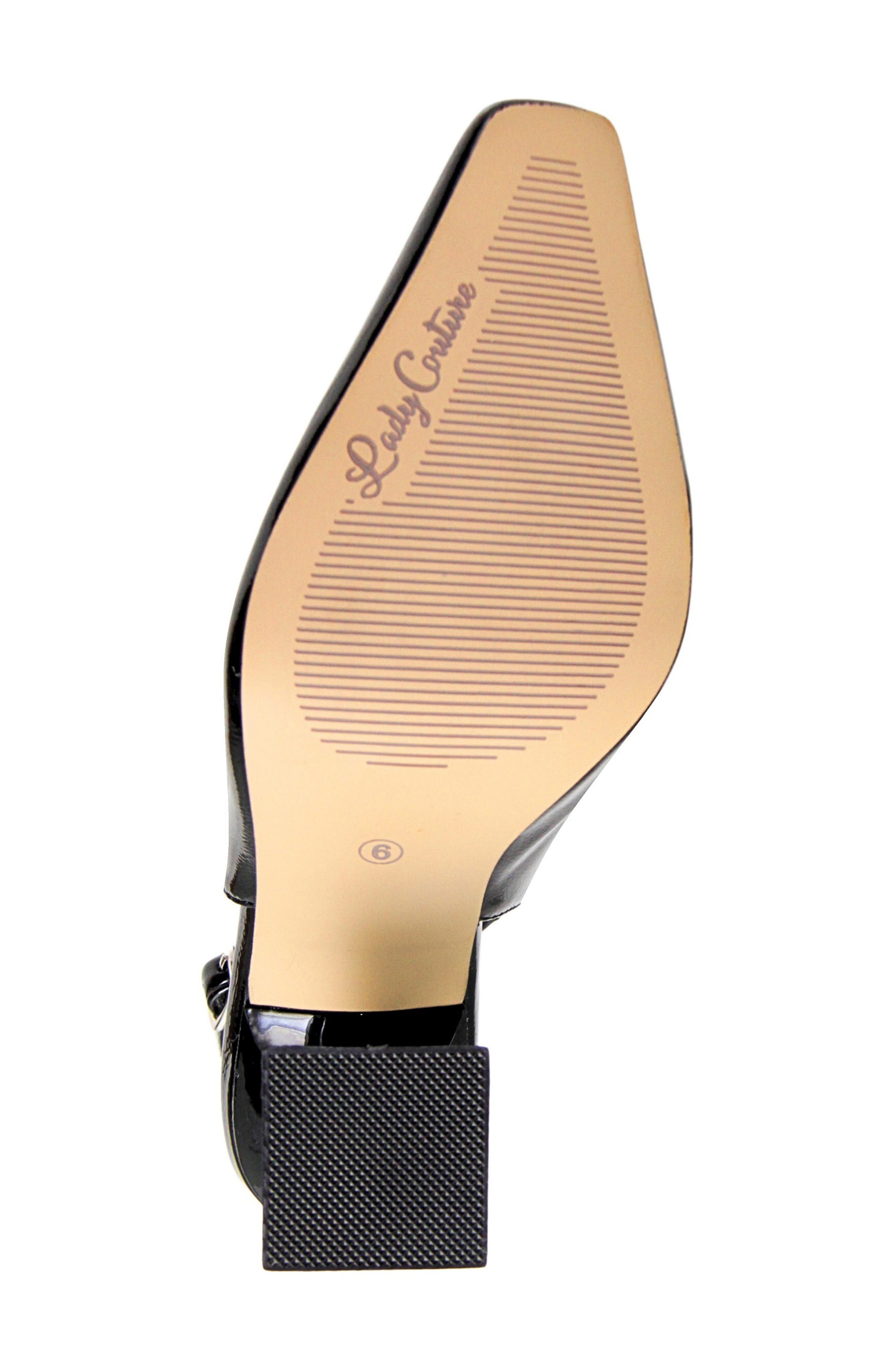 LADY COUTURE Mistic Slingback Pump, Alternate, color, Black