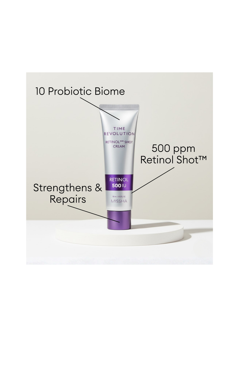 MISSHA Time Revolution Night Repair Retinol Intensive Cream, Alternate, color,