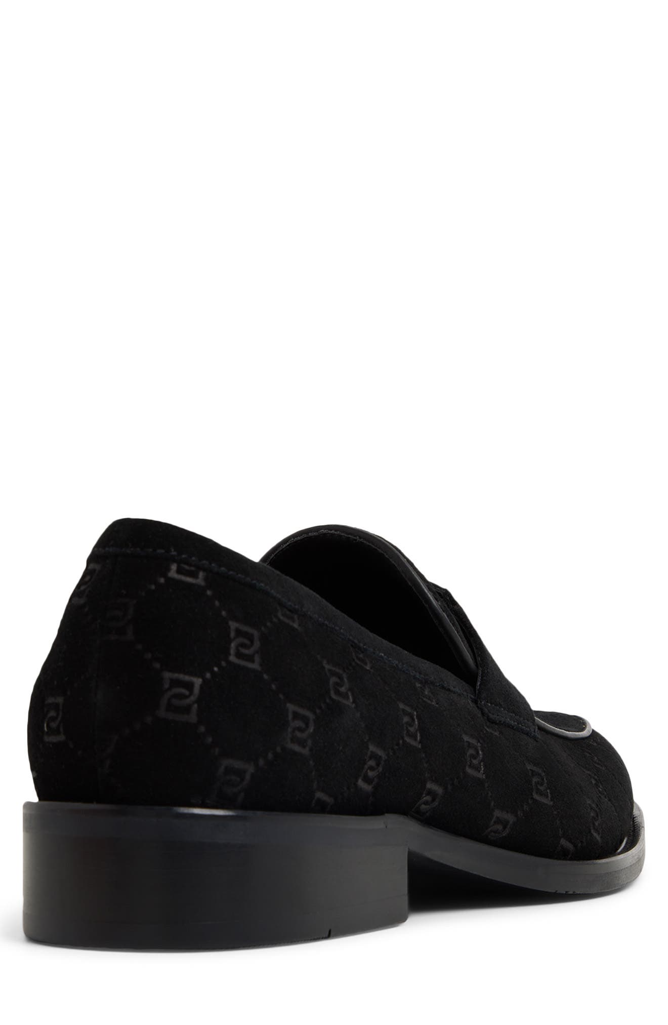 Beck Penny Loafer, Alternate, color, OPEN BLACK