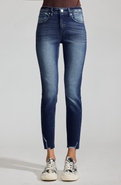 Official Kancan USA Juliana Premier High Rise Ankle Skinny Jeans