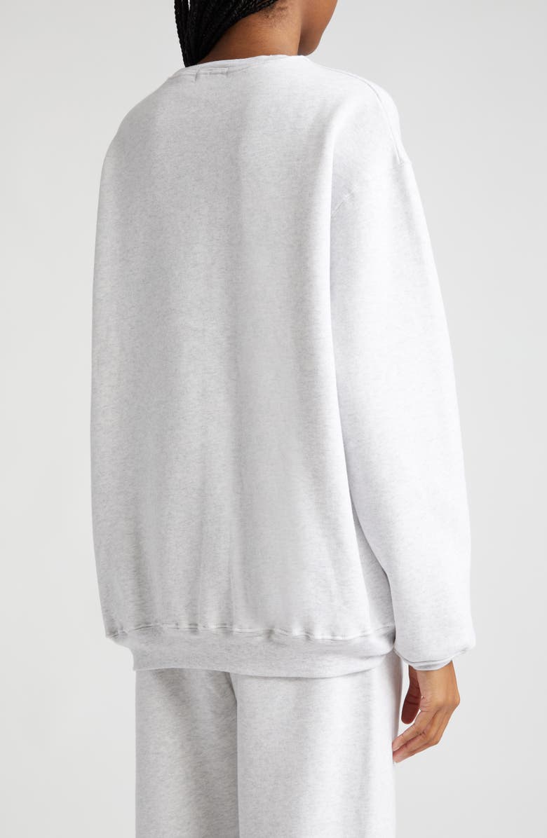 THE MAYFAIR GROUP Gender Inclusive Empathy Always Embroidered Crewneck Sweatshirt, Alternate, color,