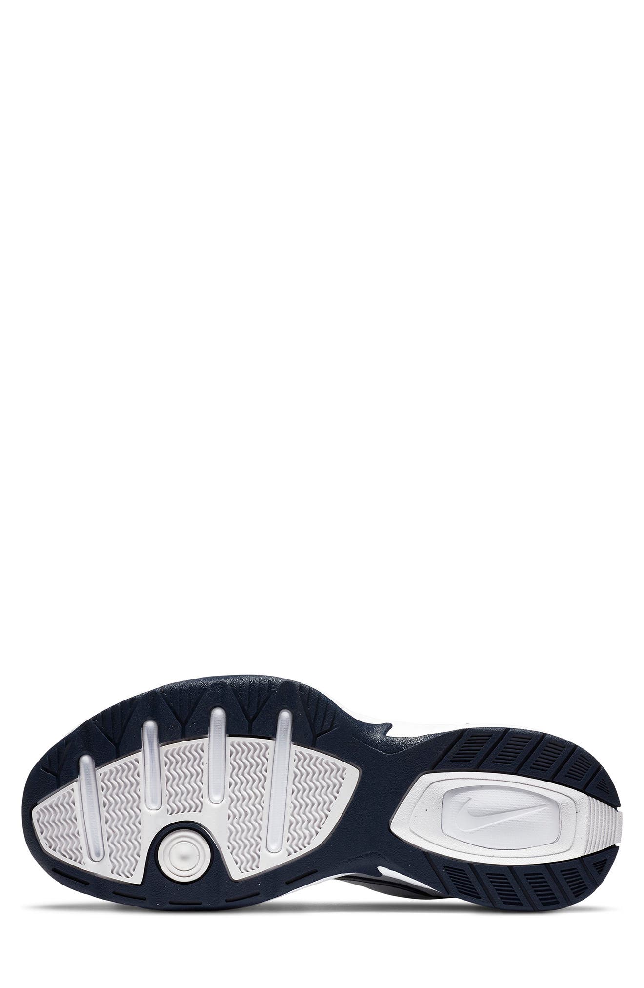 Nike Air Monarch IV Training Sneaker, Alternate, color, White/ Metallic Silver