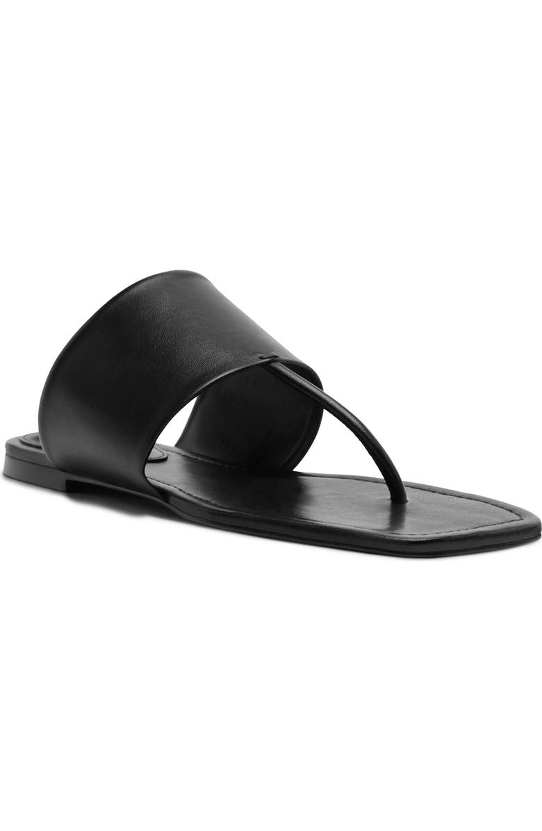 Schutz Martha Slide Sandal, Main, color, Black