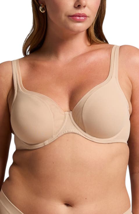 Mesh Non-padded Underwired Bra