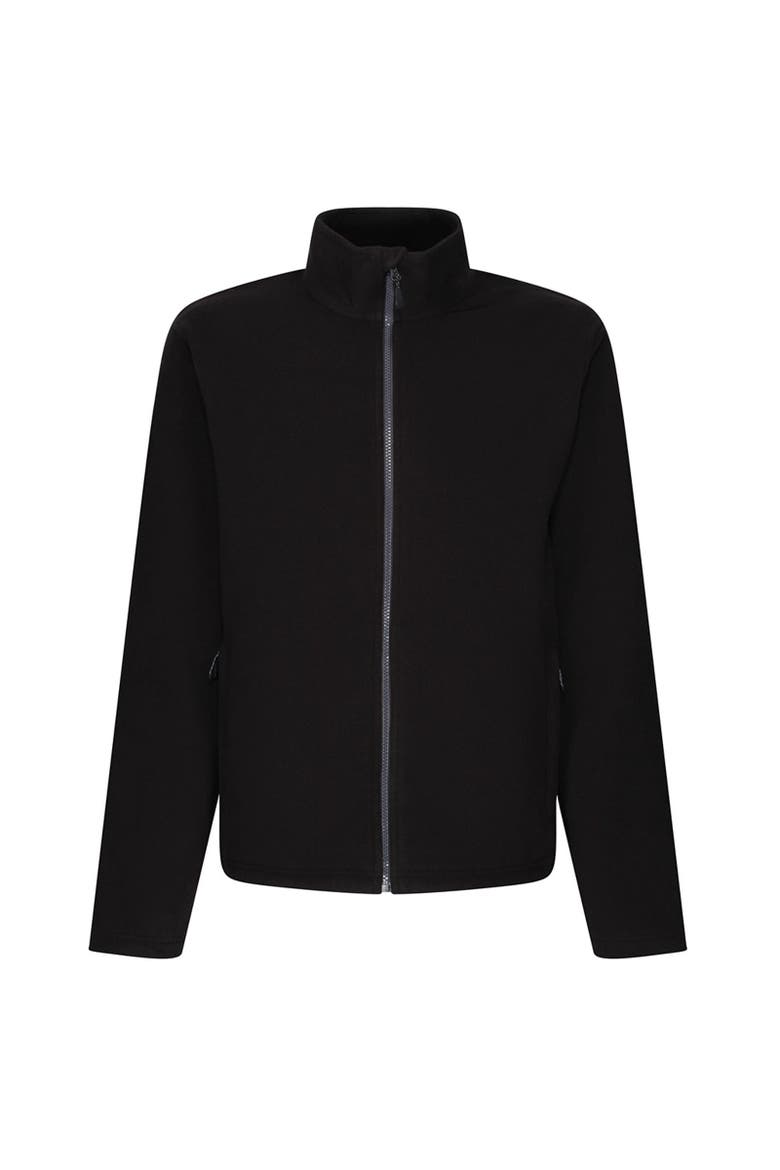 Microfleece Jacket, Main, color, Black