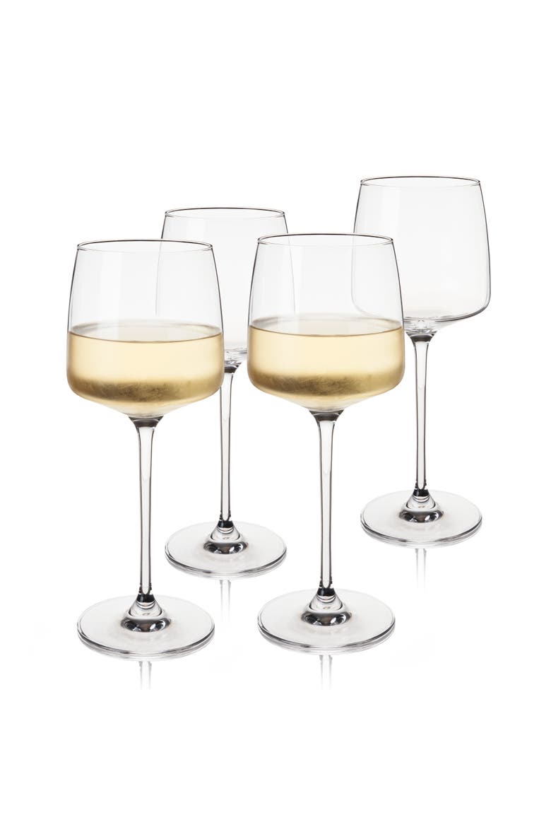 Reserve Julien Crystal Chardonnay Glasses Set of 4, Alternate, color, Clear