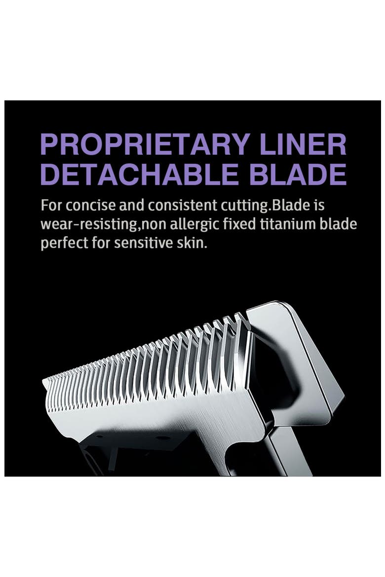 32 ACP Professional Cordless  Hair Trimmer, Alternate, color, White