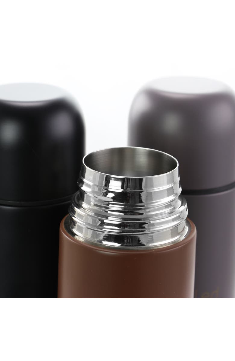 Mr. Coffee Luster Javelin 3 Piece 16 Ounce Stainless Steel Thermal Travel Bottle Set in Assorted Colors, Alternate, color, Assorted