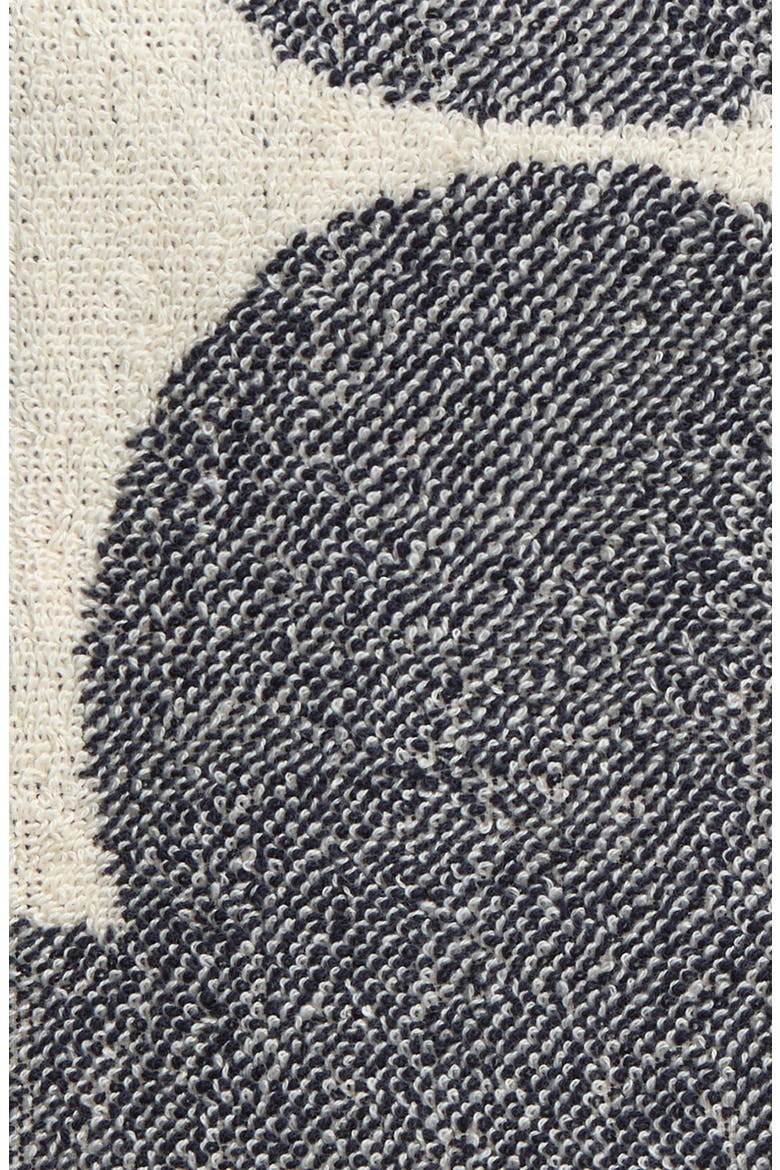 Unikko Jacquard Hand Towel, Alternate, color, WHITE