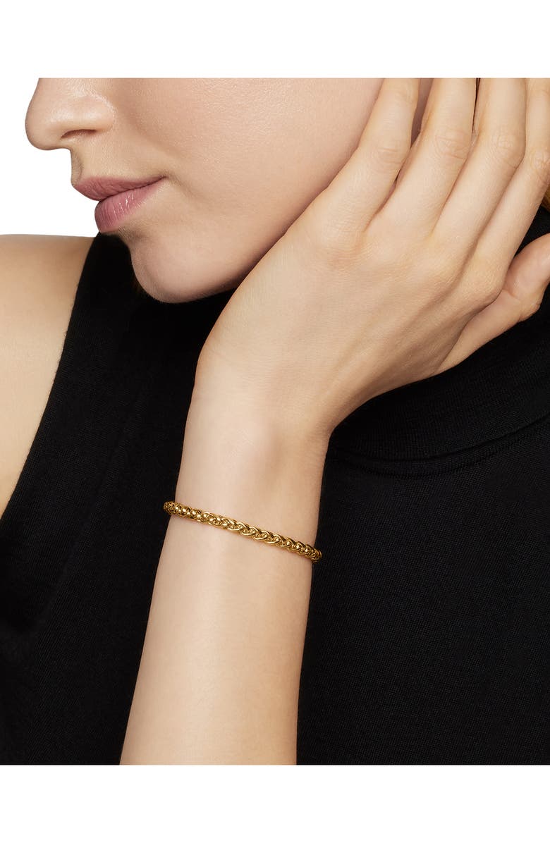 David Yurman Stax Oval Link 18K Gold Bracelet, Alternate, color, Yellow Gold