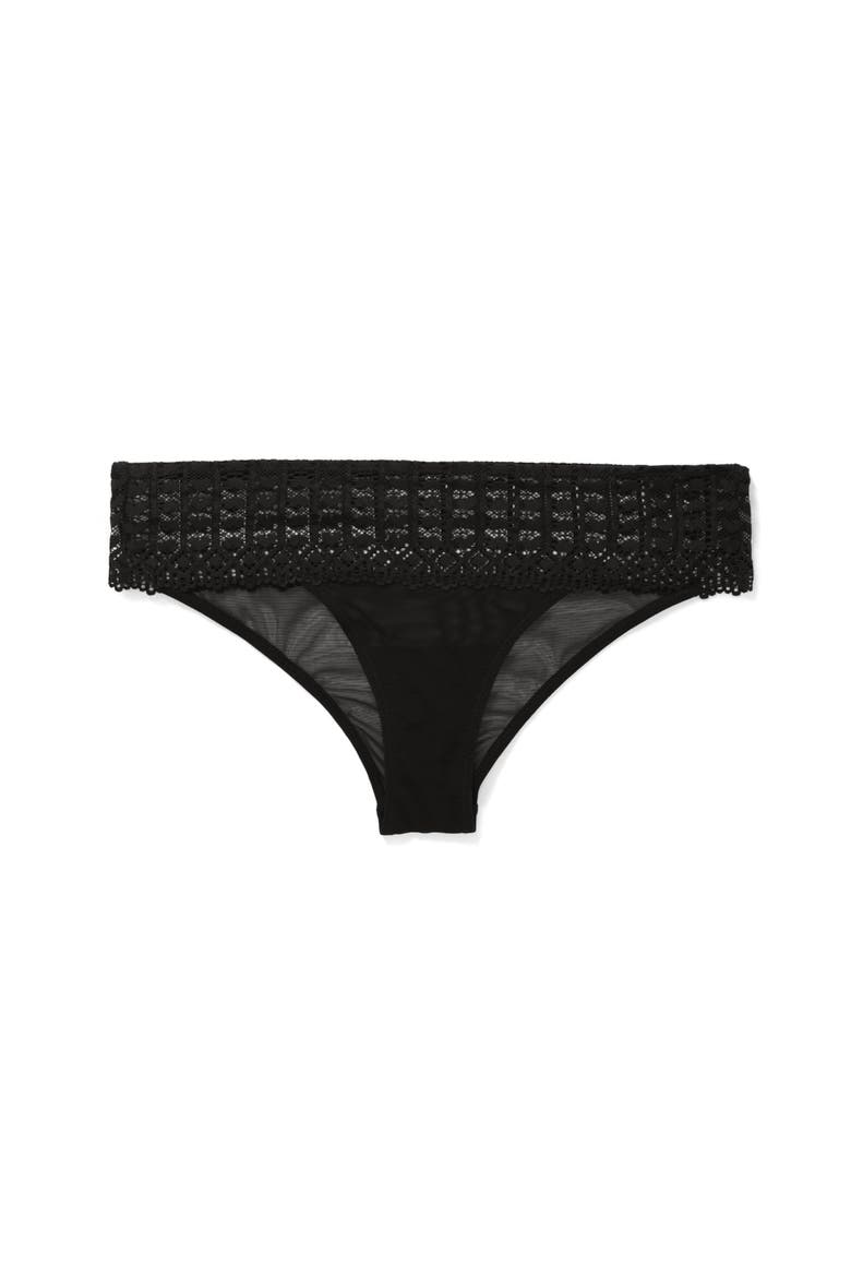 Nymphadora Cheeky Panties, Alternate, color, Black
