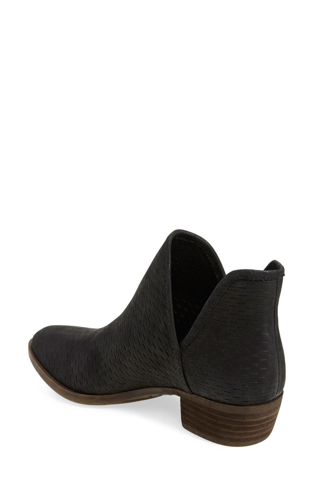 Lucky Brand 'Bashina' Perforated Bootie, Alternate, color, 