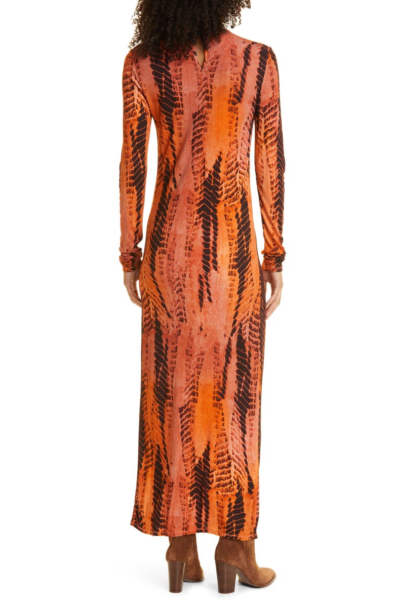Ted Baker London Tallia Tie Dye Long Sleeve Jersey Dress, Alternate, color, 