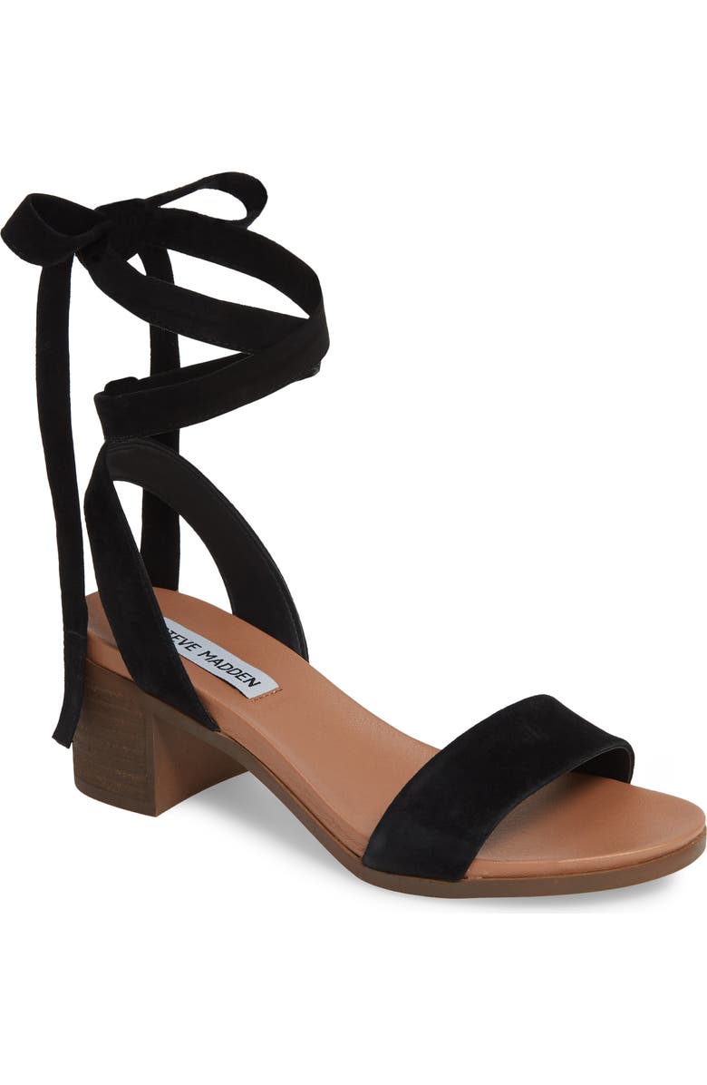 Steve Madden Adrianne Ankle Wrap Sandal, Main, color,