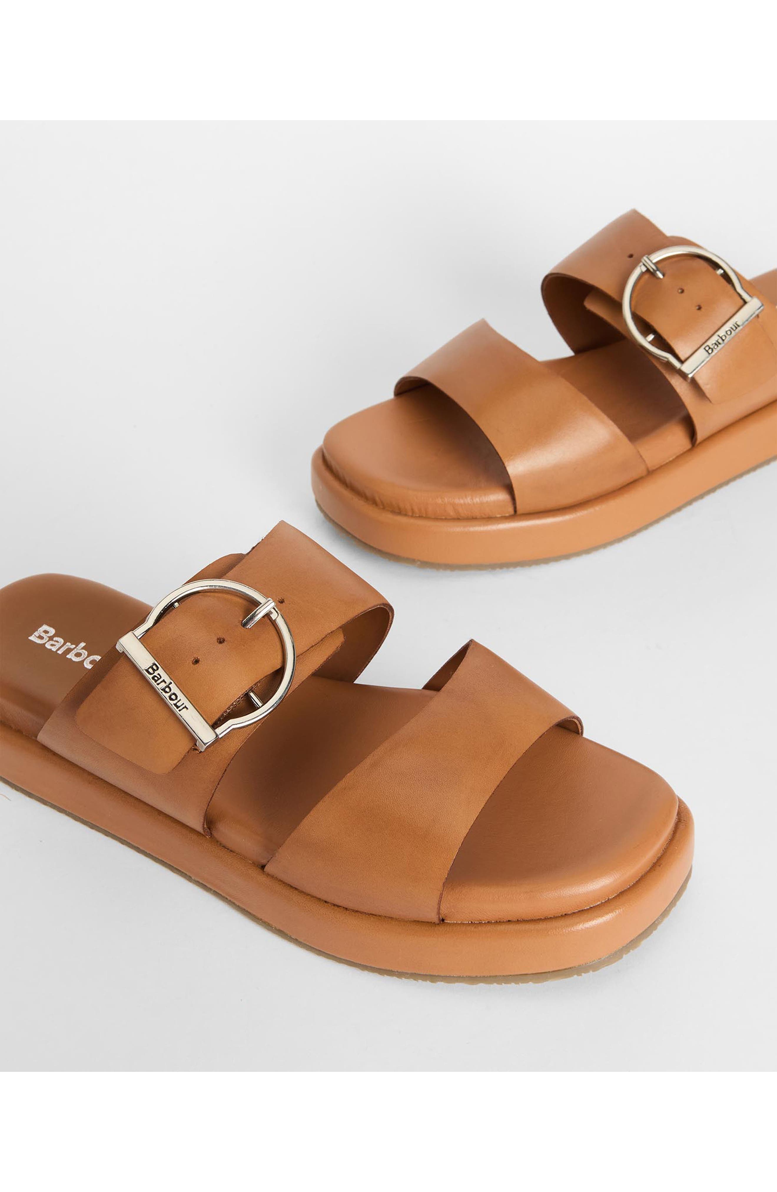 Adele Slide Sandal, Alternate, color, TAN
