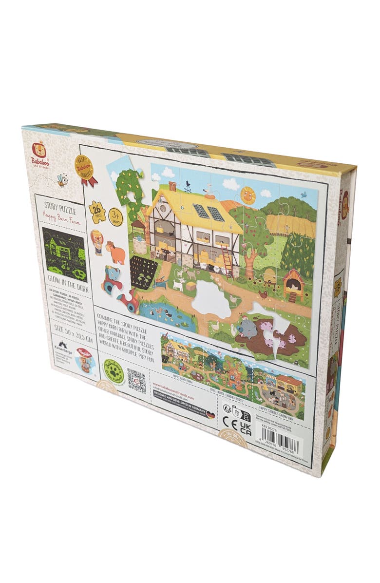 Bababoo and friends<sup>®</sup> Happy Farm Activity Story Puzzle, Alternate, color, Multi / Yellow