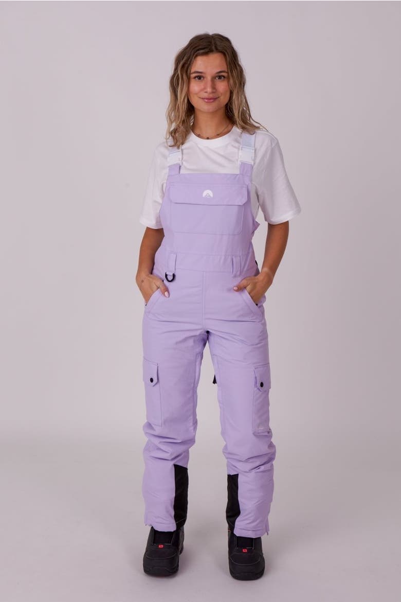 Yeh Girl Bib Pant - Lavender, Main, color, Lavender