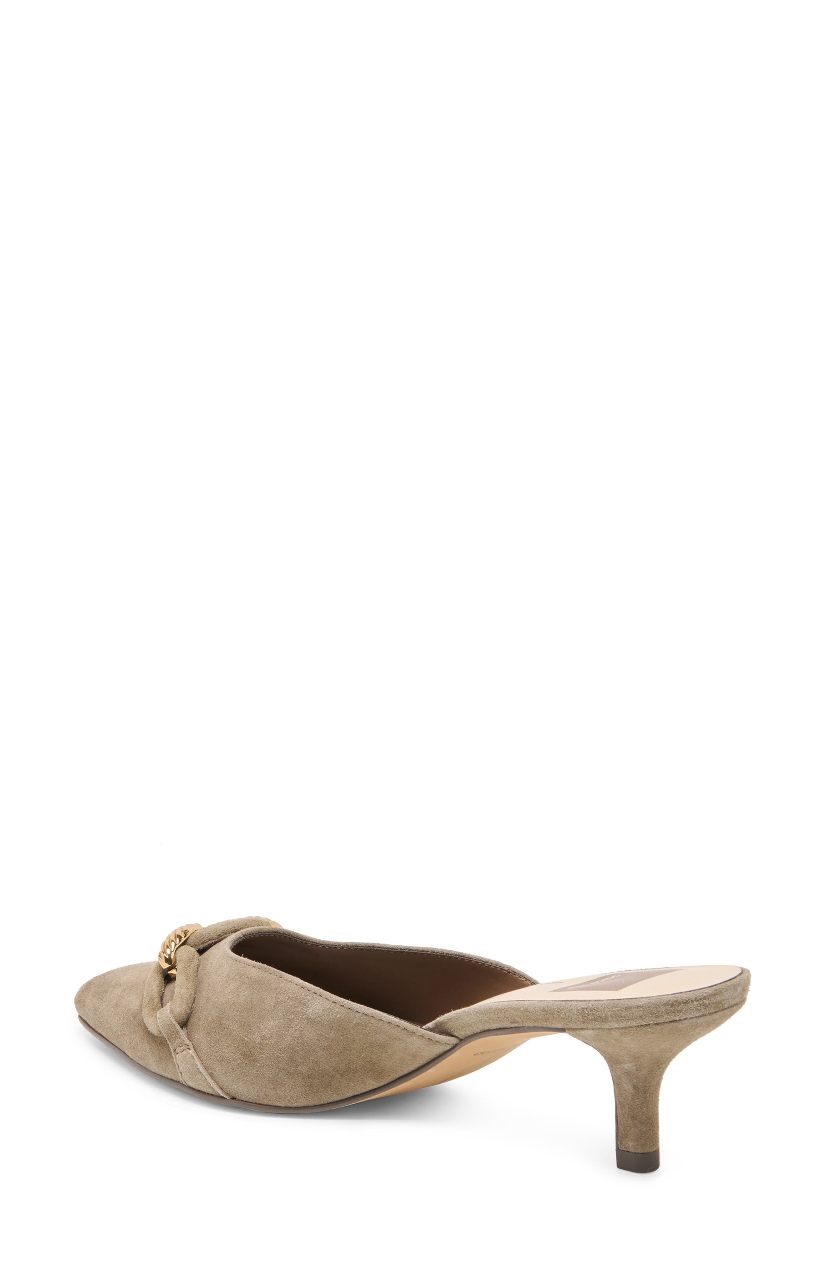 Camla Mule, Alternate, color, OLIVE SUEDE
