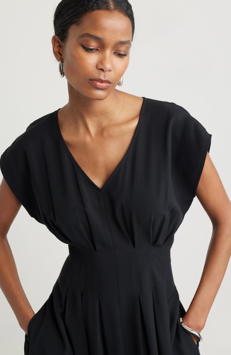 Nordstrom Pleated Midi Dress, Alternate, color,