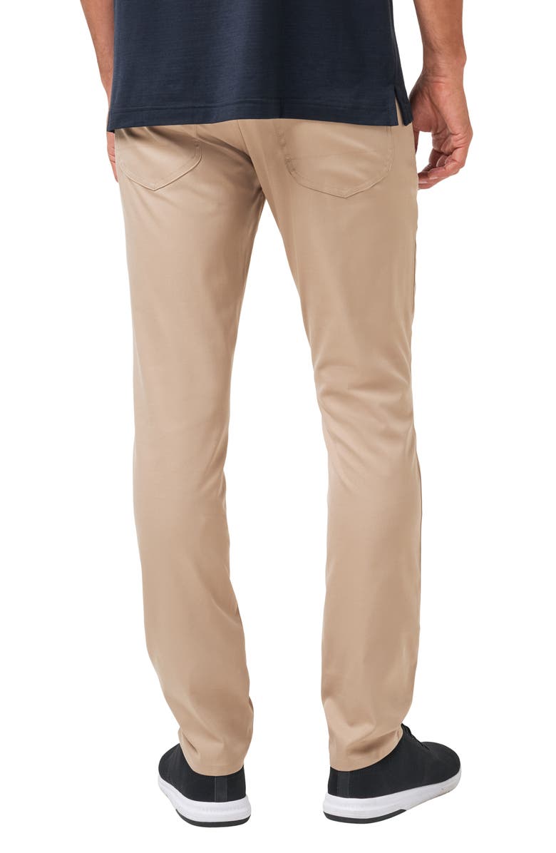 TravisMathew Open to Close Performance Pants, Alternate, color, Khaki