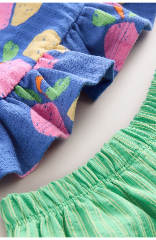 Next Kids' Print Flippy Tank & Shorts Set In Multi