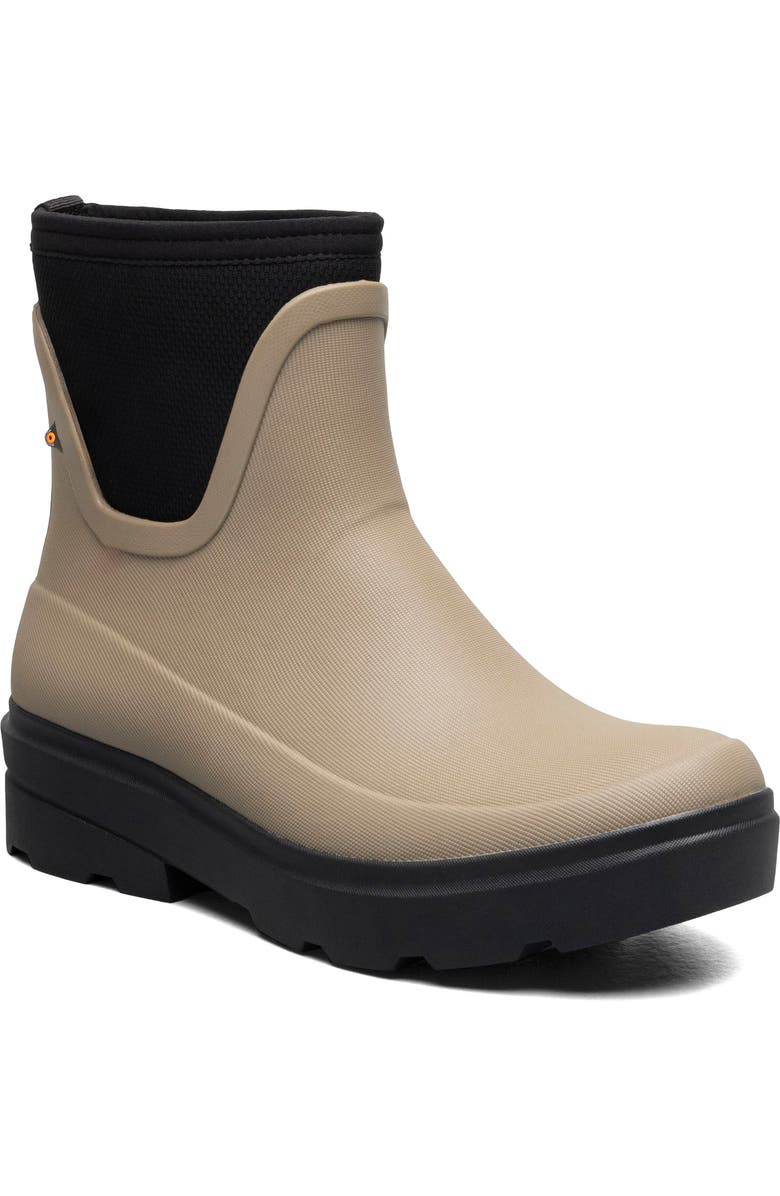 Bogs Hazel Waterproof Chelsea Rain Boot, Main, color, Taupe