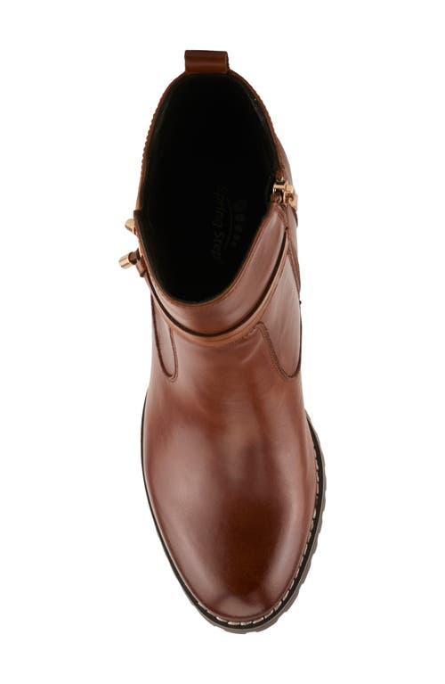 Spring Step Gyanna Bootie In Brown