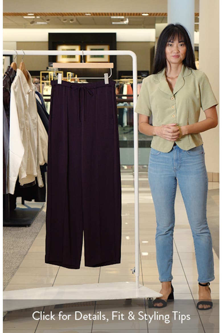 Pintuck Drawstring Pants video