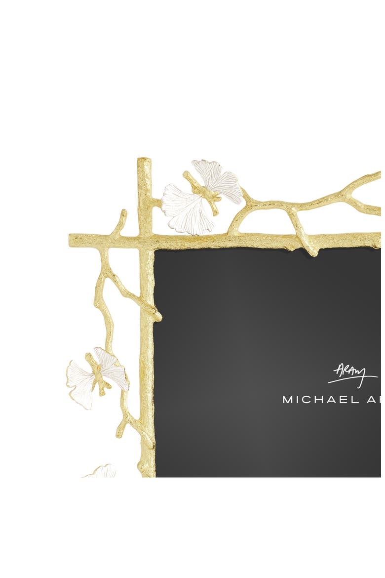 Butterfly Ginkgo 8x10 Picture Frame, Alternate, color, WHITE MULTI