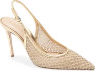 Gianvito Rossi Pointy Toe Slingback Sandal