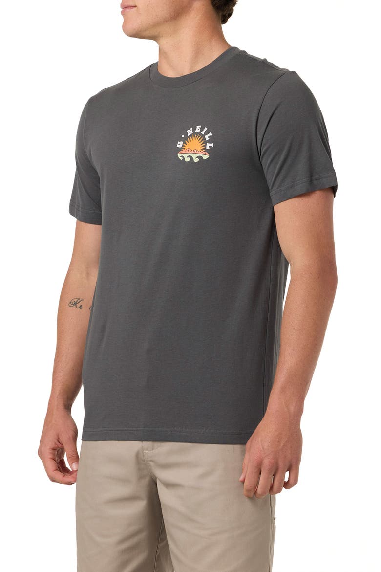 Solar Scenic Graphic T-Shirt, Alternate, color, DARK SHADOW