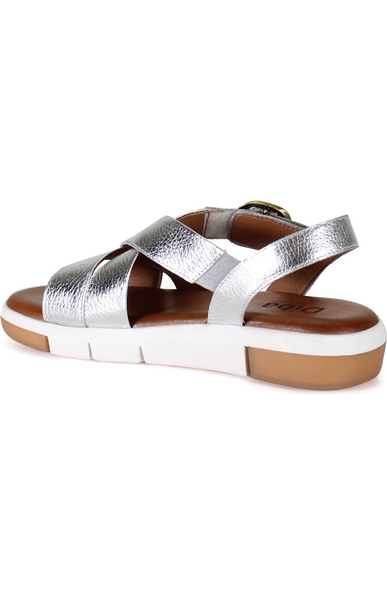 Diba True Advo Cate Wedge Sandal, Alternate, color, Silver